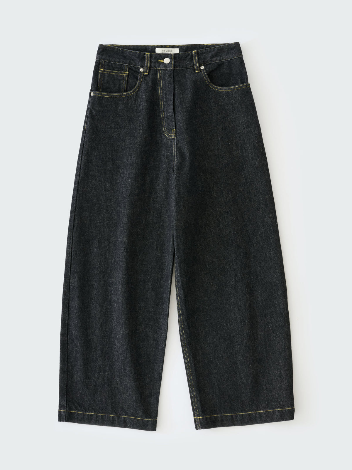 Neive Denim Pant — BLACK