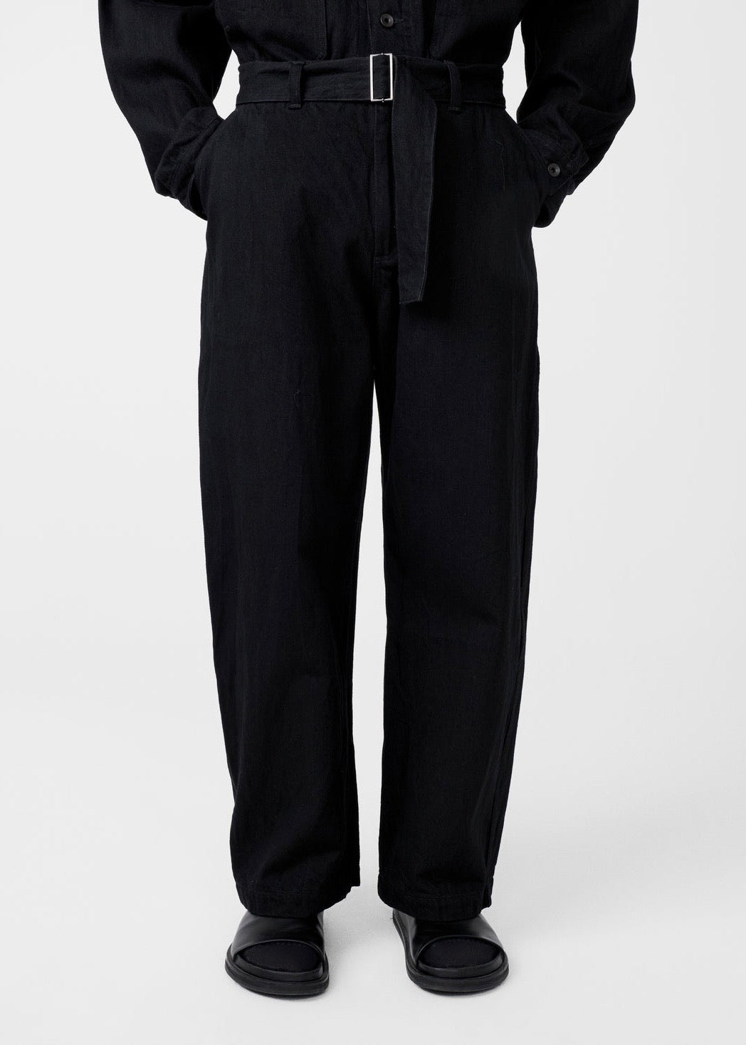 Now Denim Pants — BLACK
