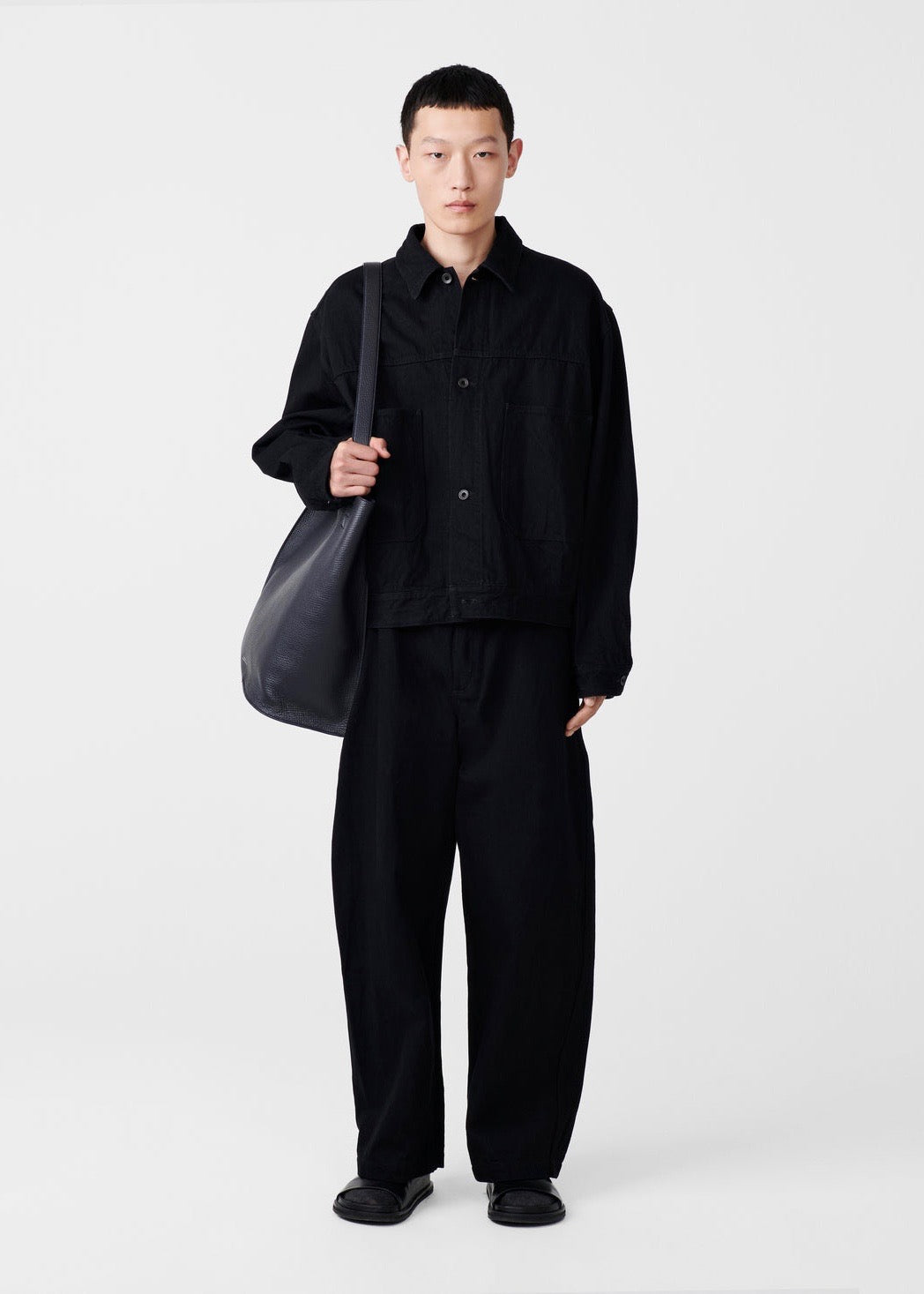 Now Denim Pants — BLACK