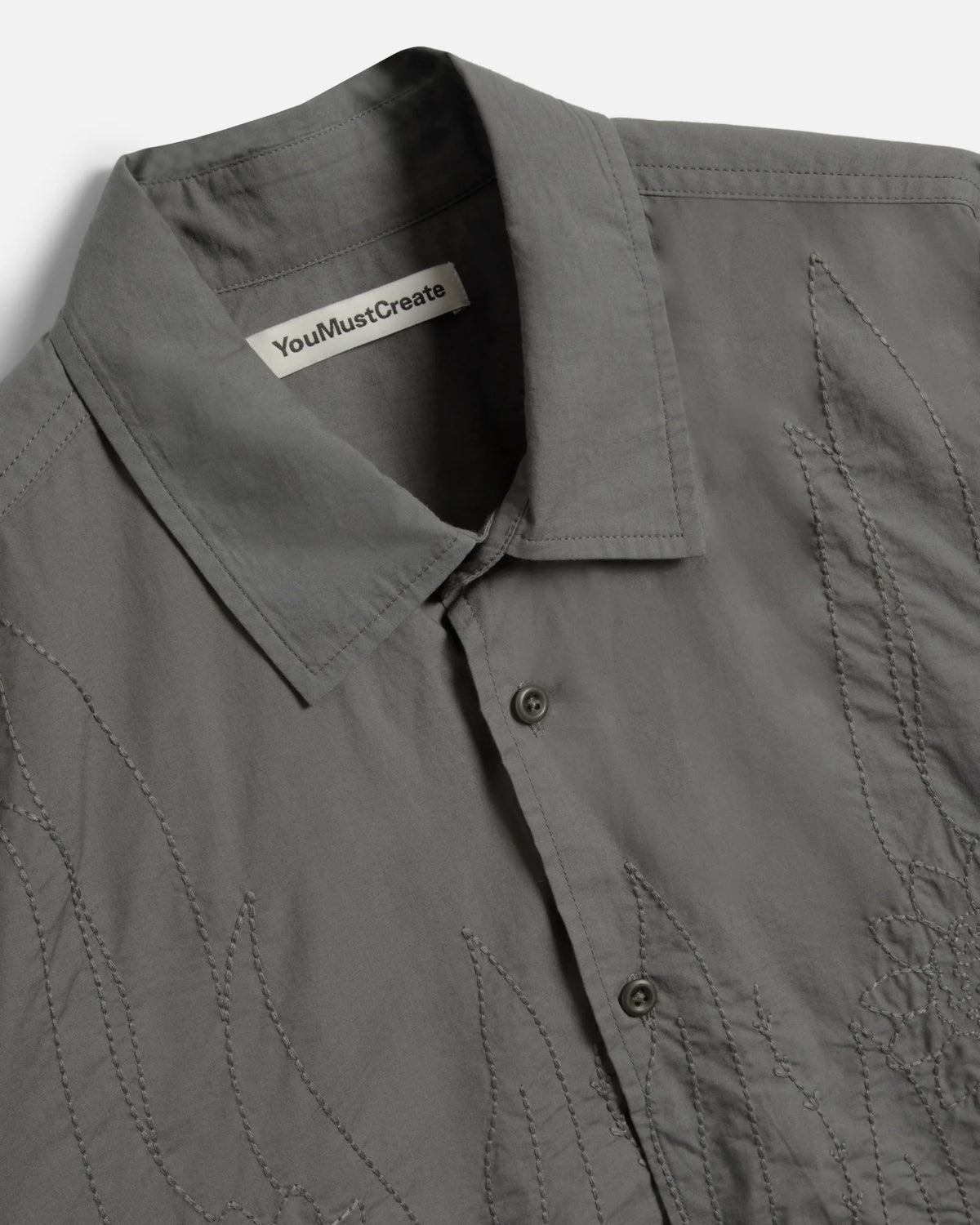 Curtis Shirt — GUNMETAL GREY