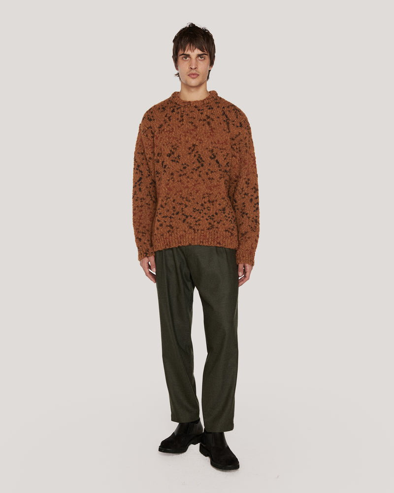 Undertones Boxy Knit Jumper — TAN