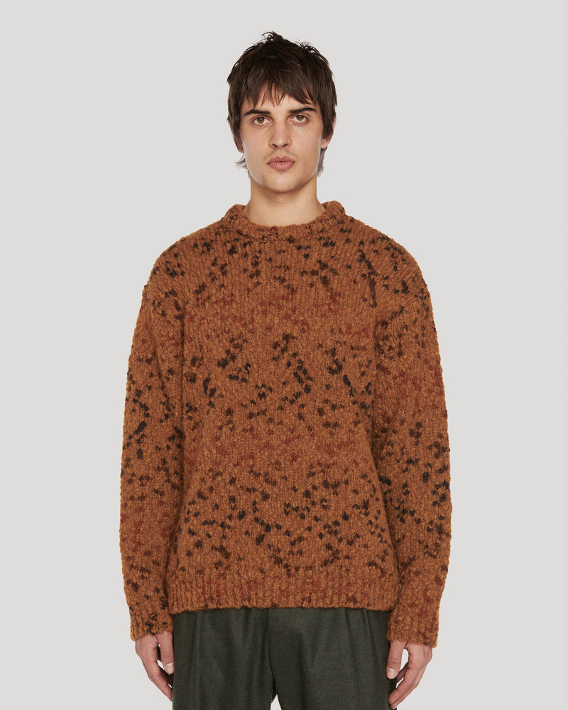 Undertones Boxy Knit Jumper — TAN