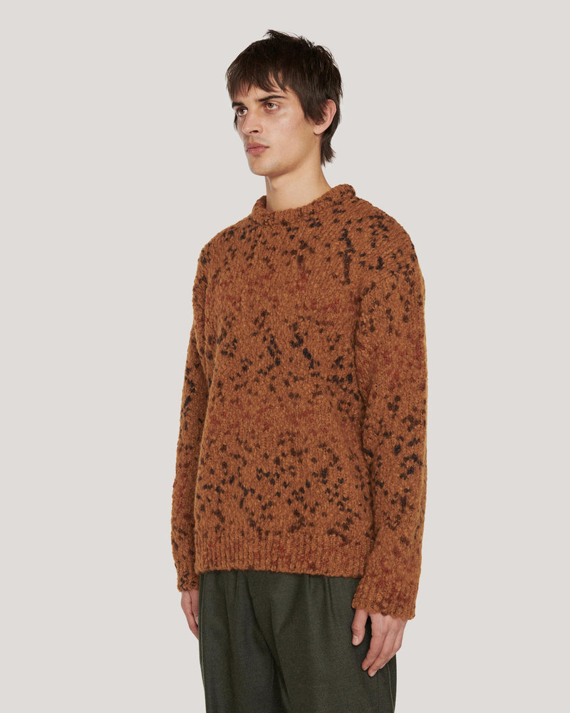 Undertones Boxy Knit Jumper — TAN