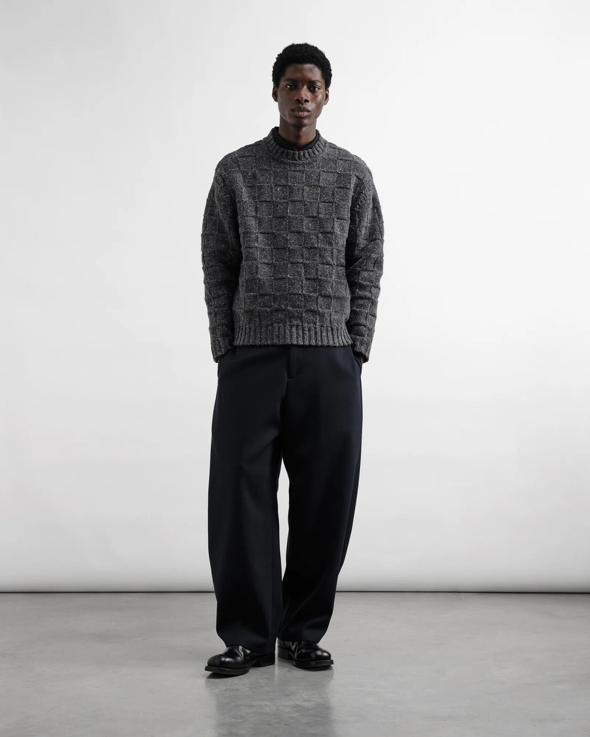 Undertones Knit — CHARCOAL