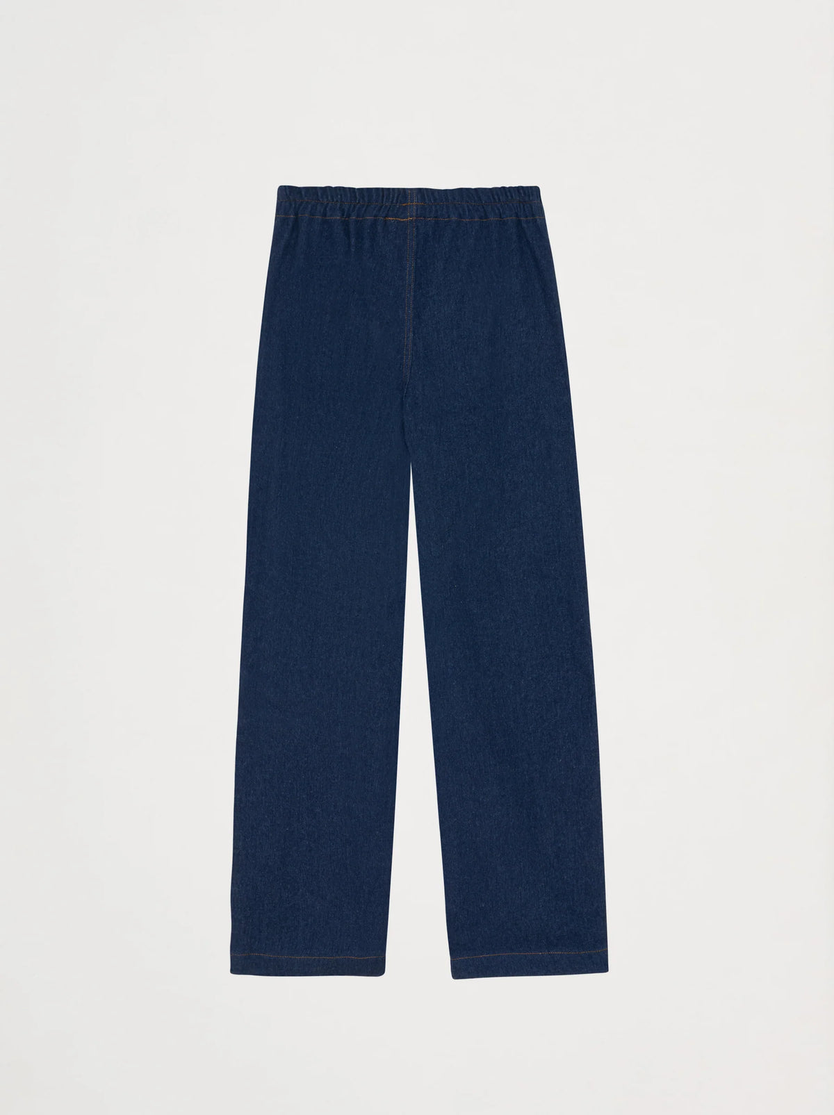 CREATIVE SOCIAL CLUB Unisex Elastic Waist Trousers — DENIM BLEU