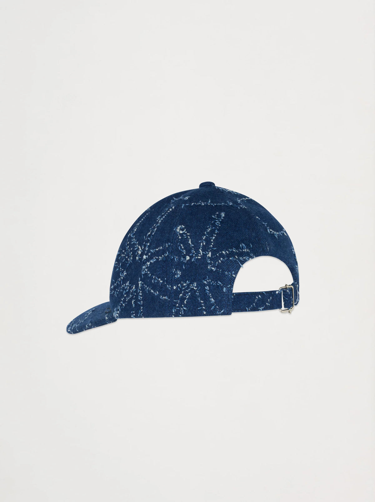 Unisex Winter Flowers Cap — DENIM BLUE
