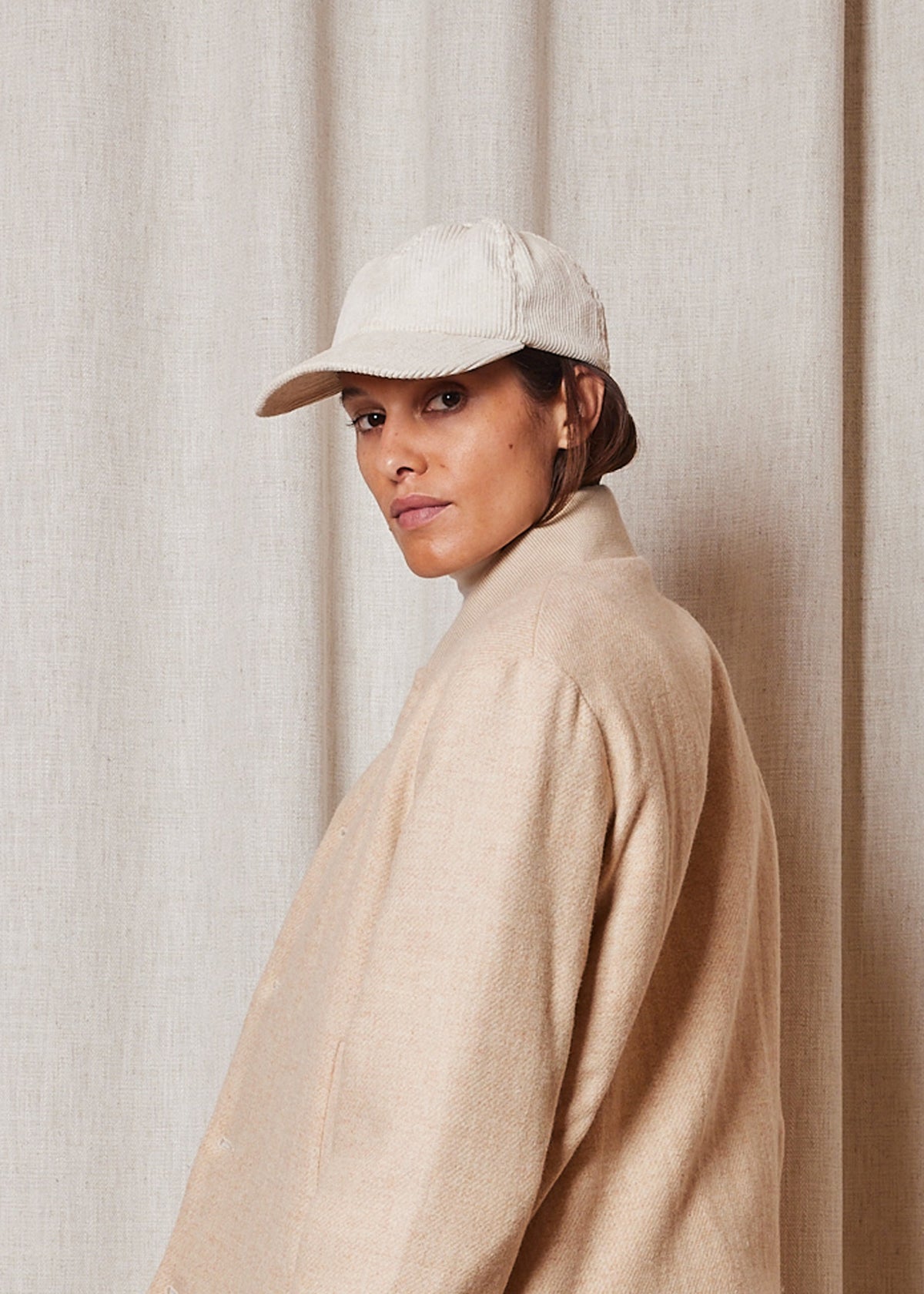 Barry Cord Cap — ECRU