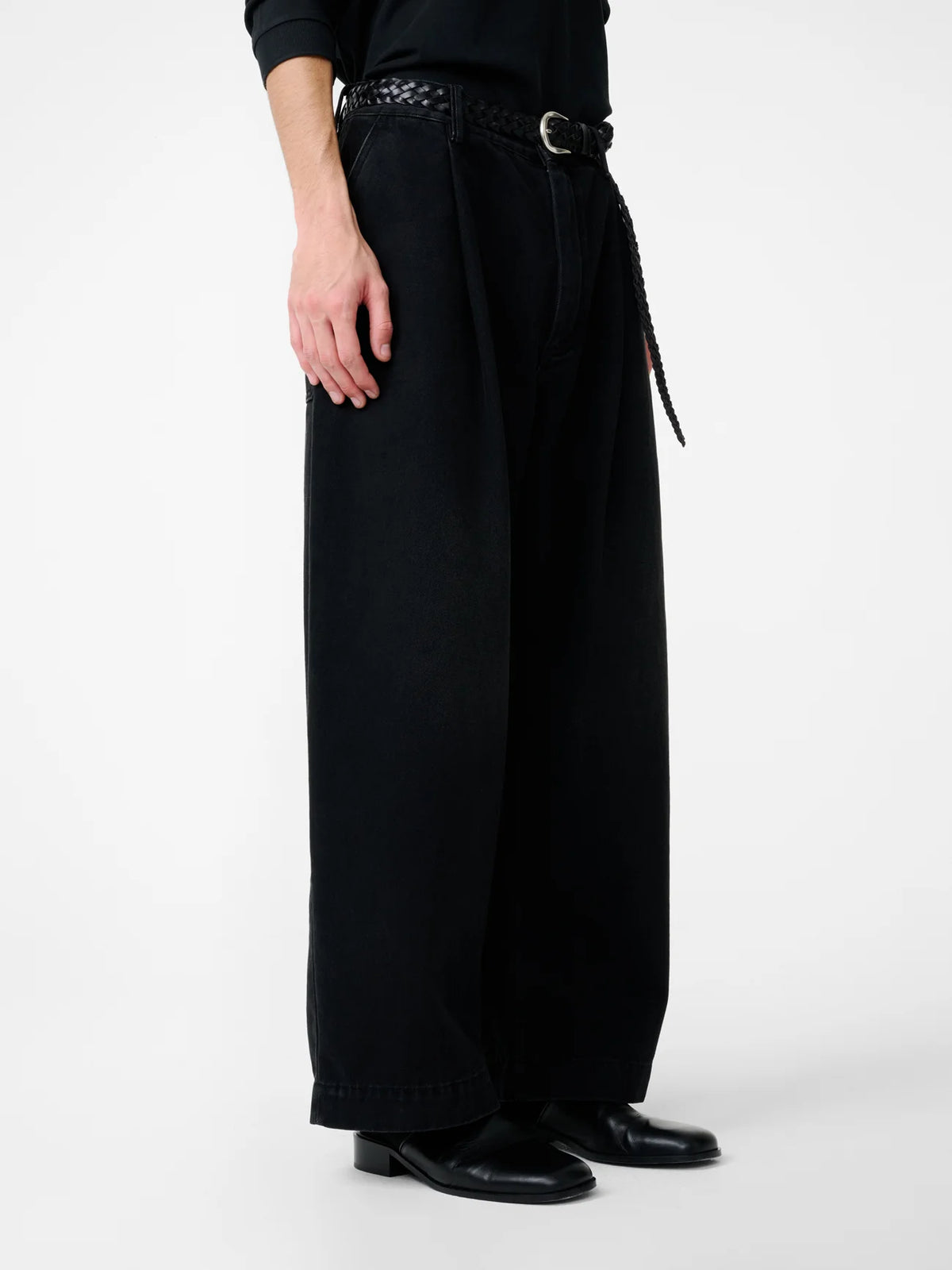 Puch Denim Pant — WASHED BLACK