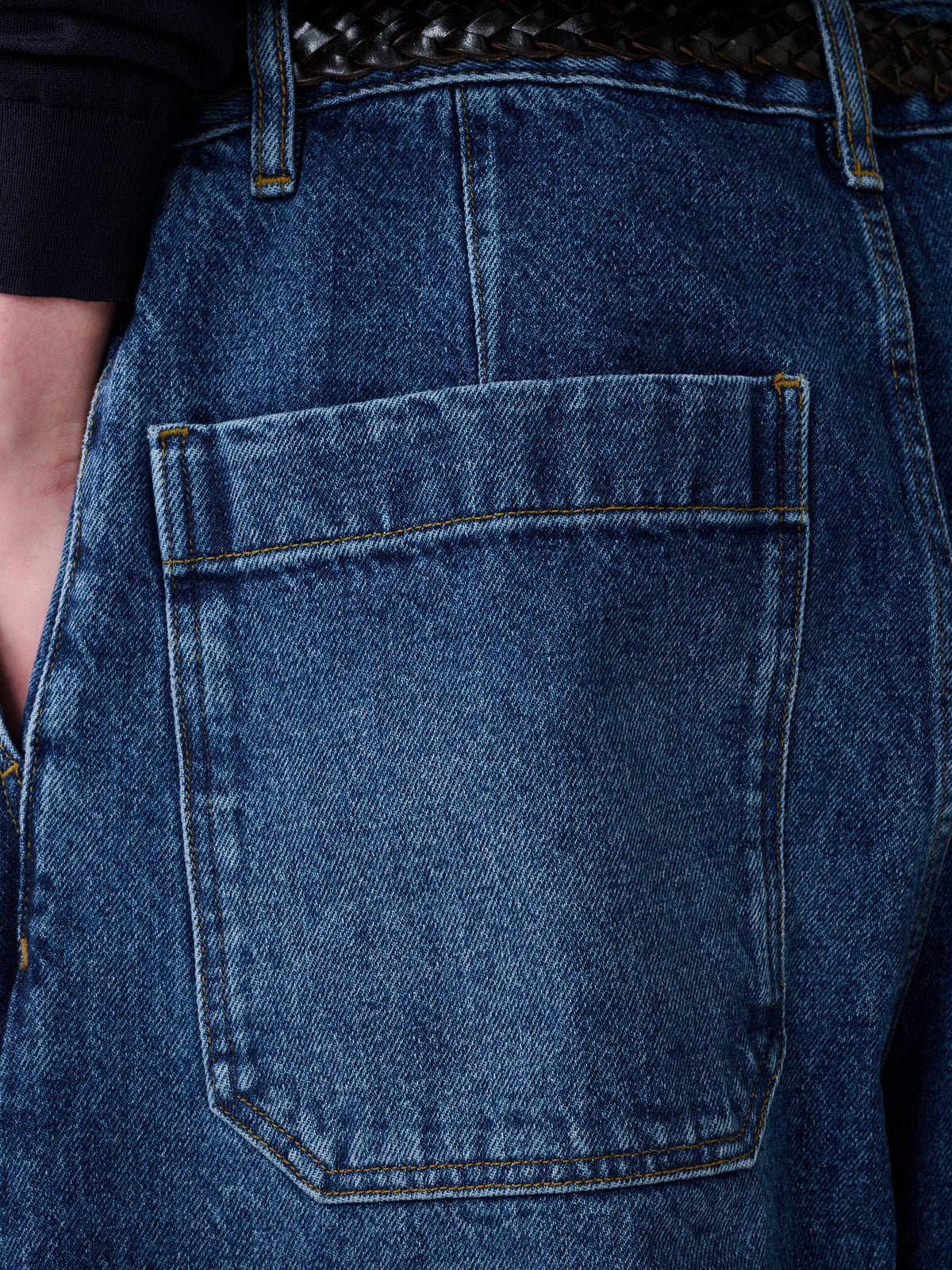 Puch SNM Denim Pant — WORN WASHED INDIGO