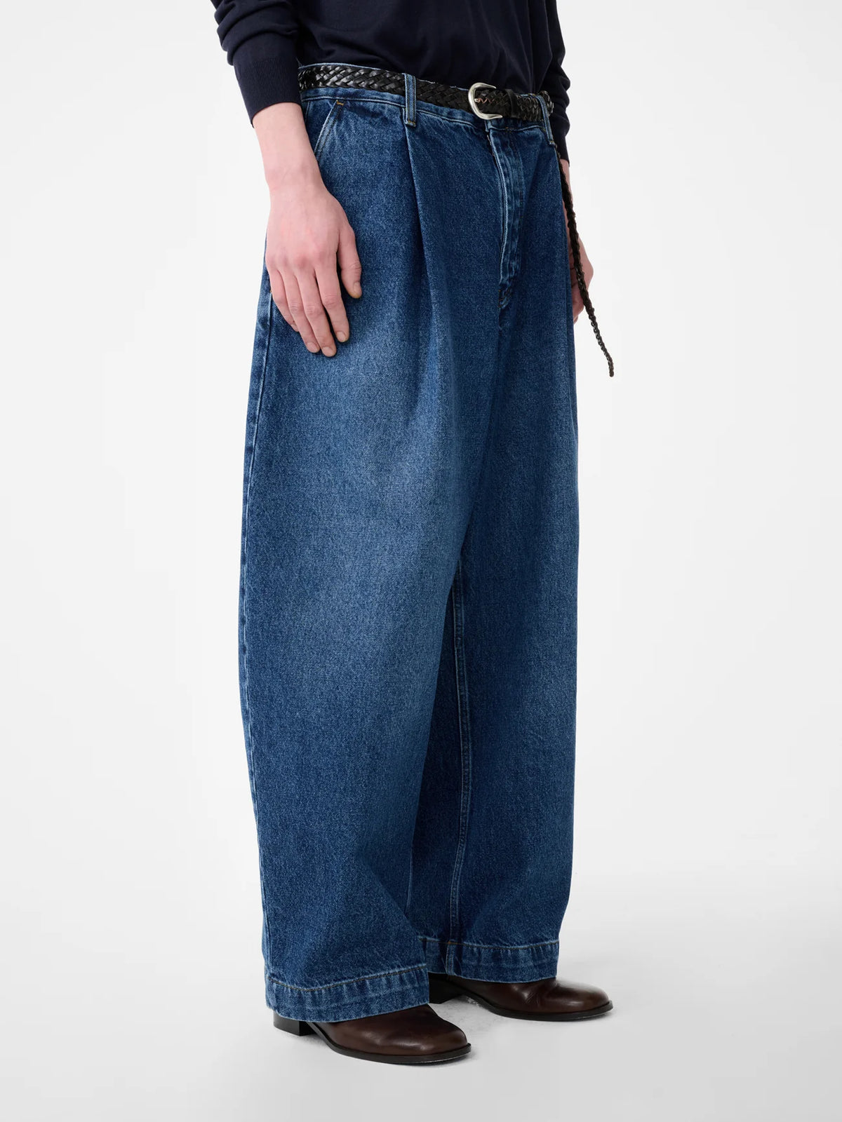 Puch SNM Denim Pant — WORN WASHED INDIGO