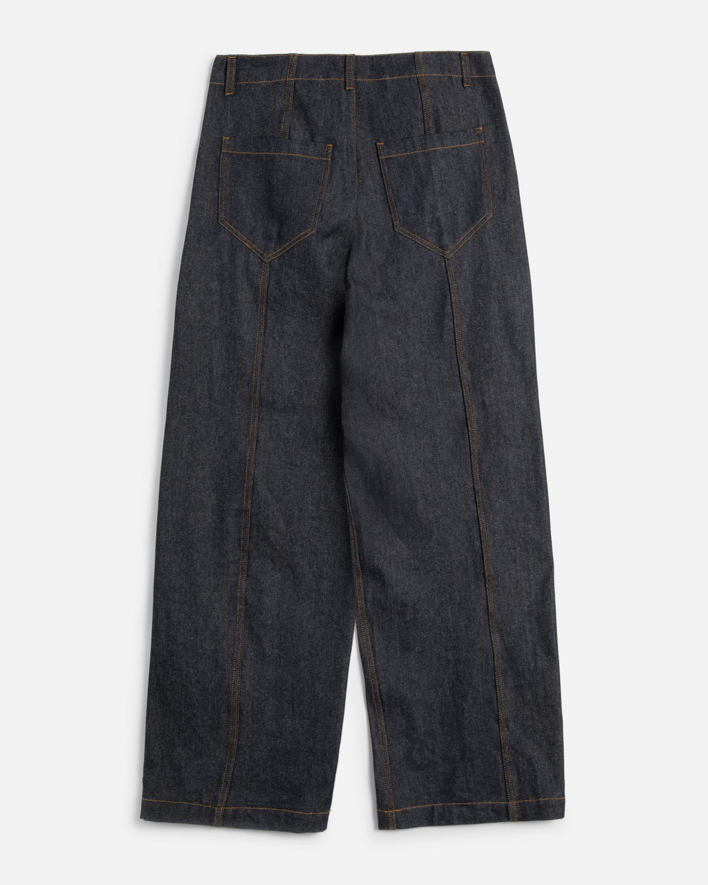 Displaced Seam Jean — INDIGO