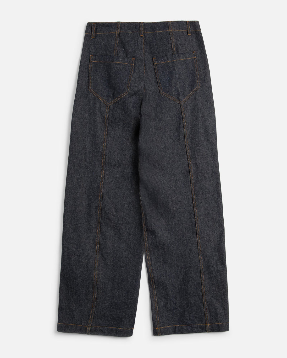 Displaced Seam Jean — INDIGO