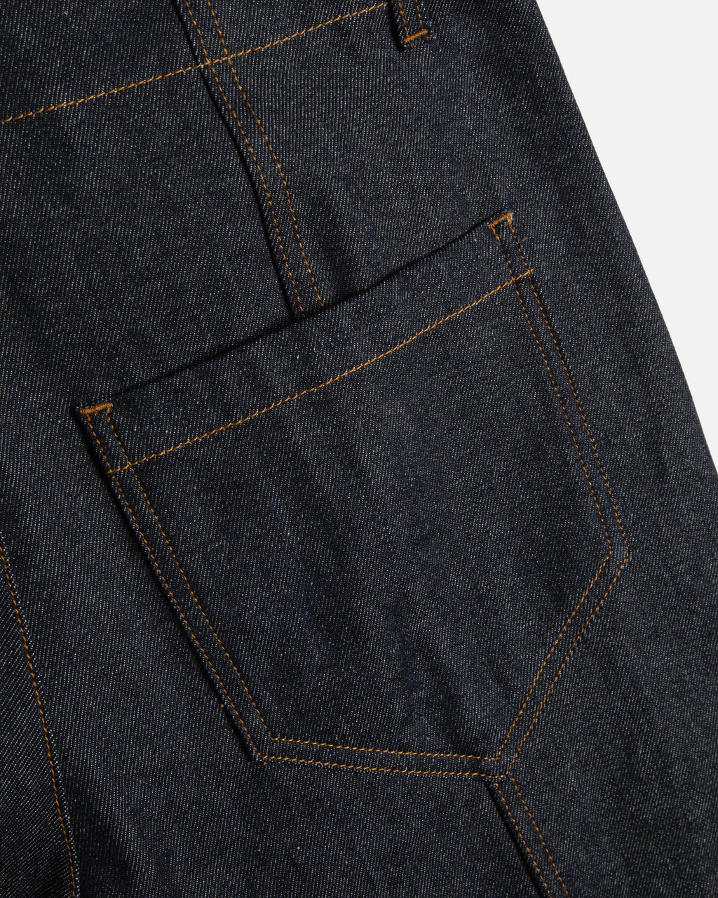 Displaced Seam Jean — INDIGO