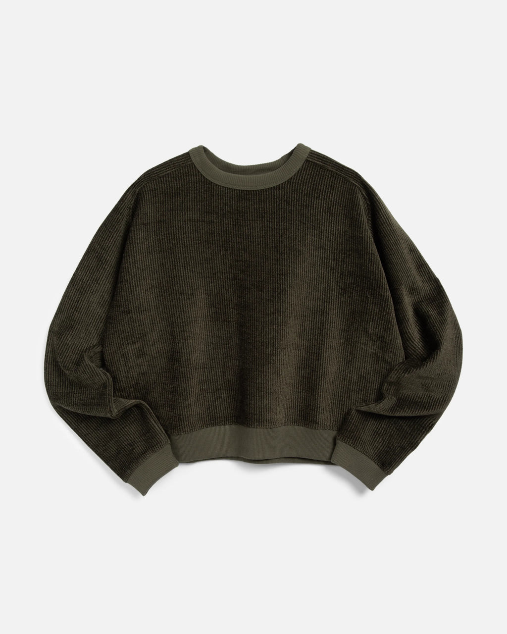Almost Grown Sweatshirt W— OLIVE