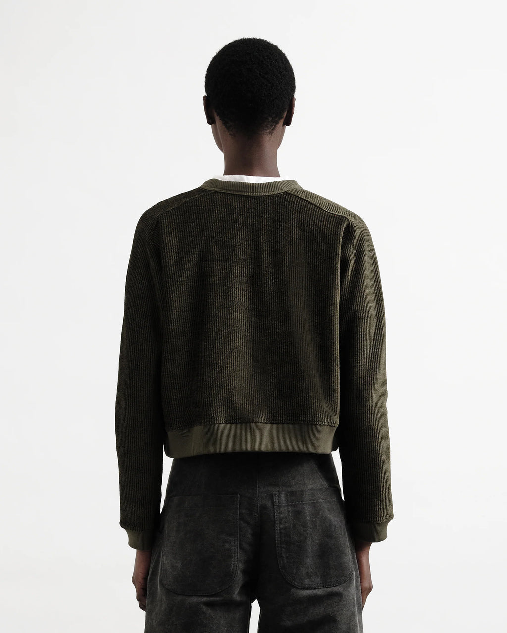 Almost Grown Sweatshirt W— OLIVE