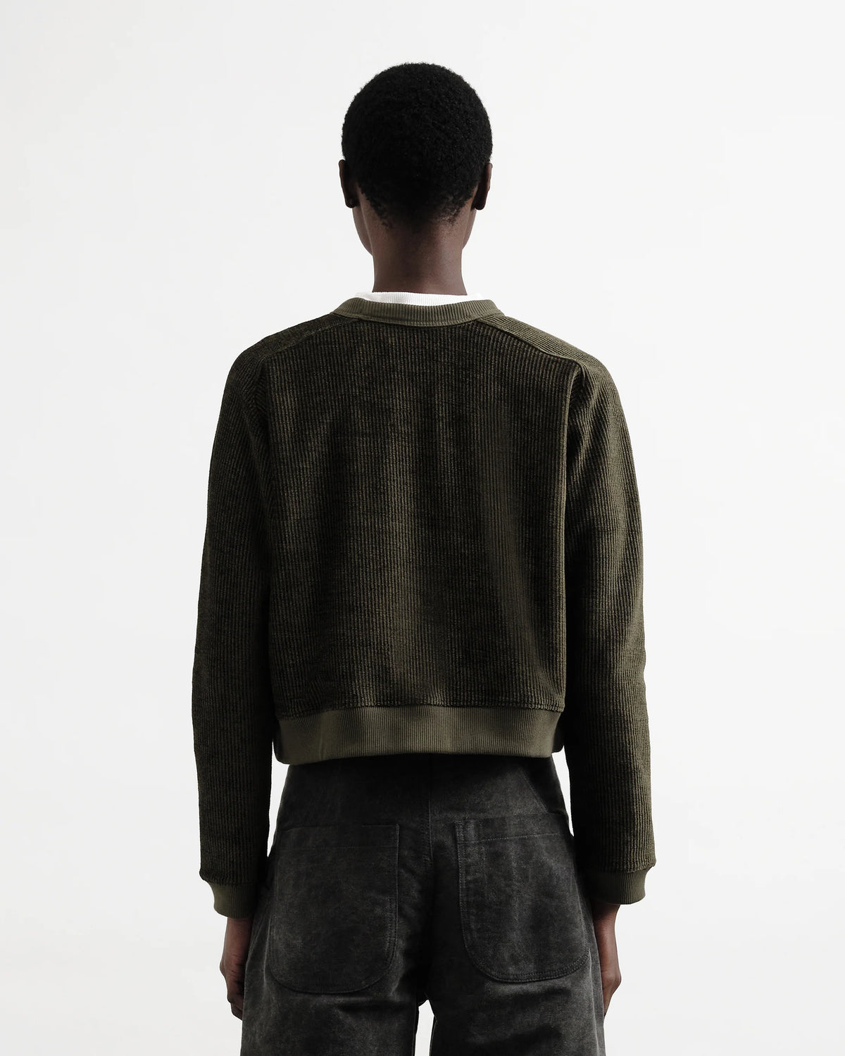 Almost Grown Sweatshirt W— OLIVE