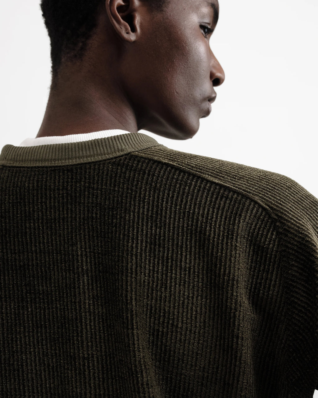 Almost Grown Sweatshirt W— OLIVE