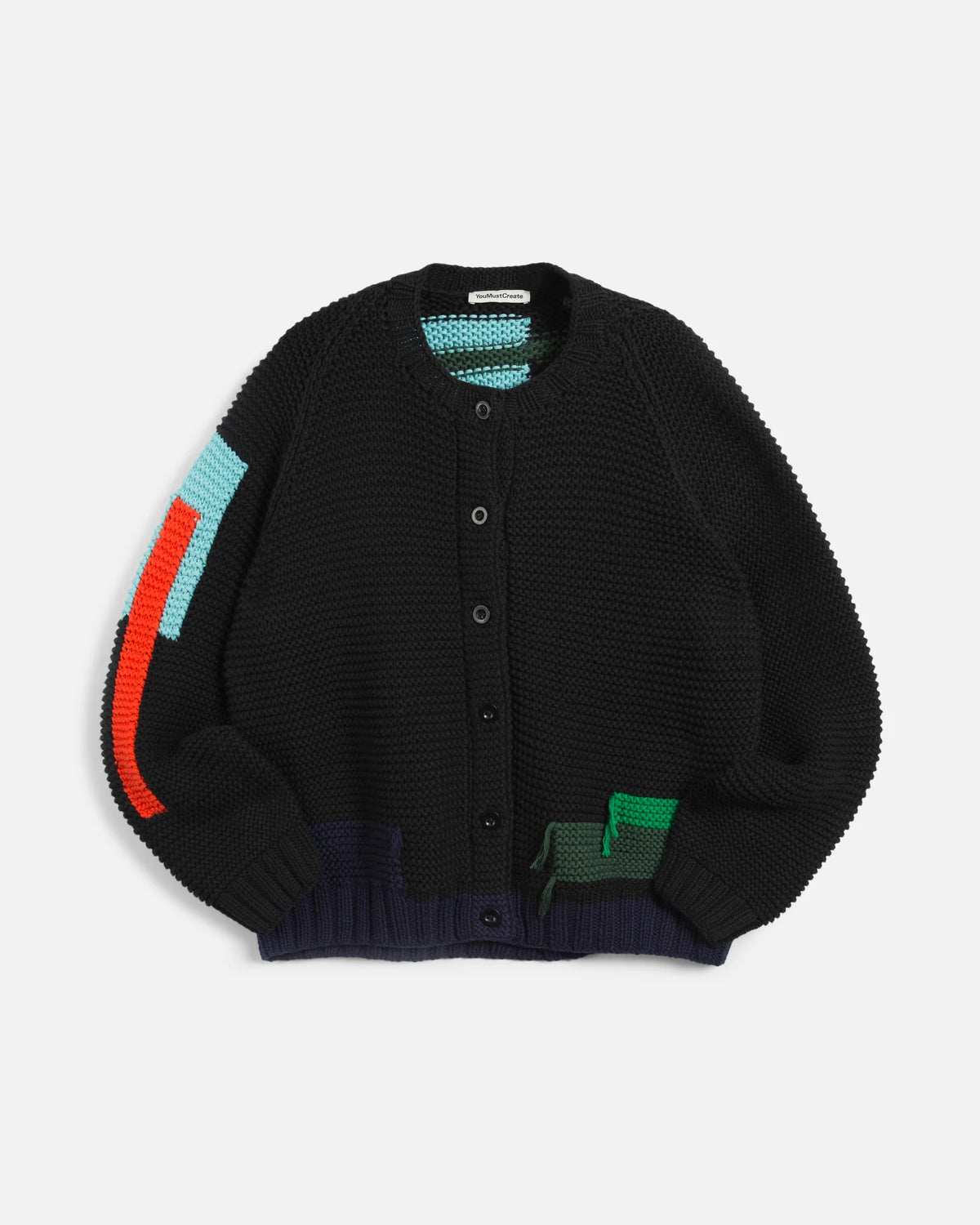 Atomic Cardigan — BLACK