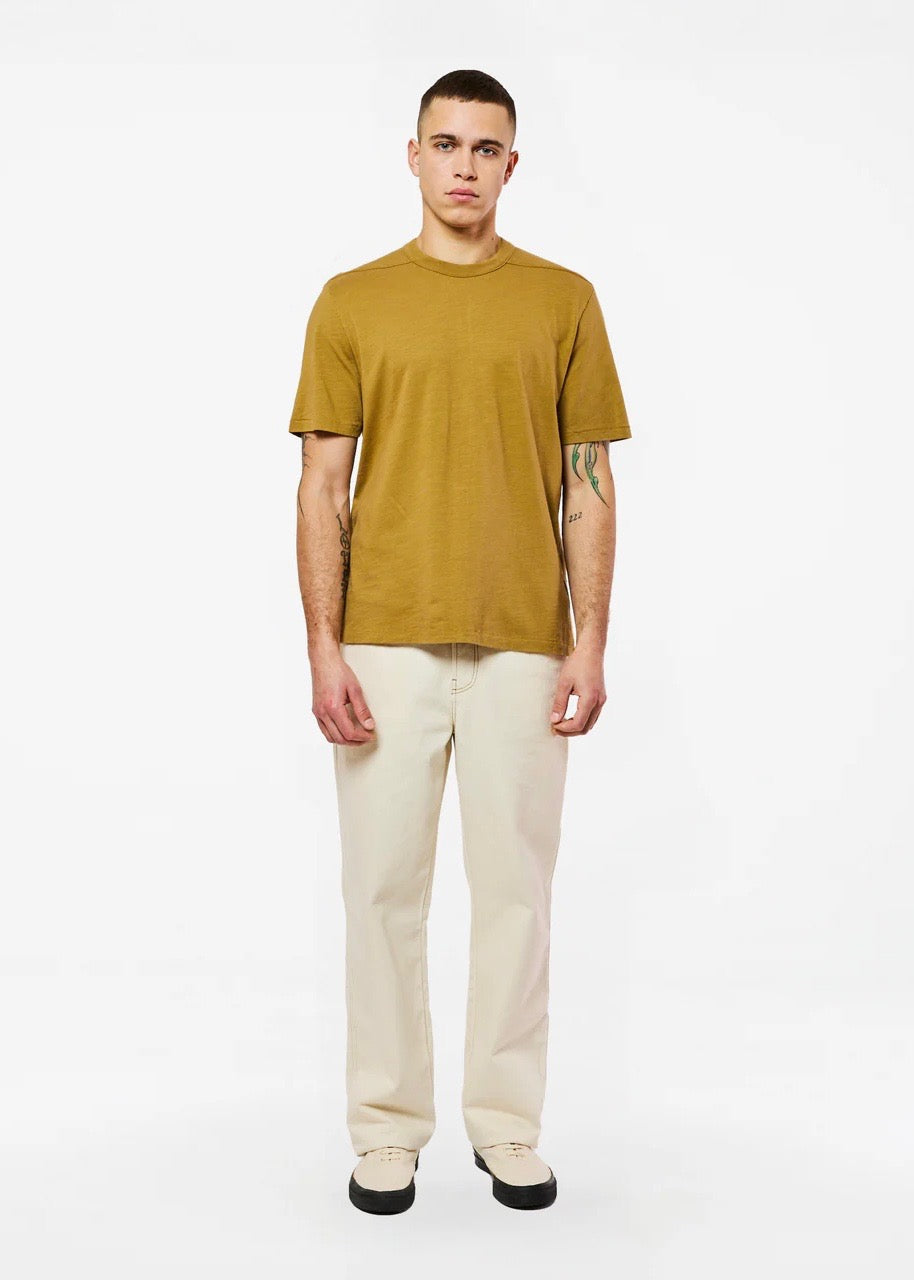 Rodger H T-Shirt — GOLDEN BROWN