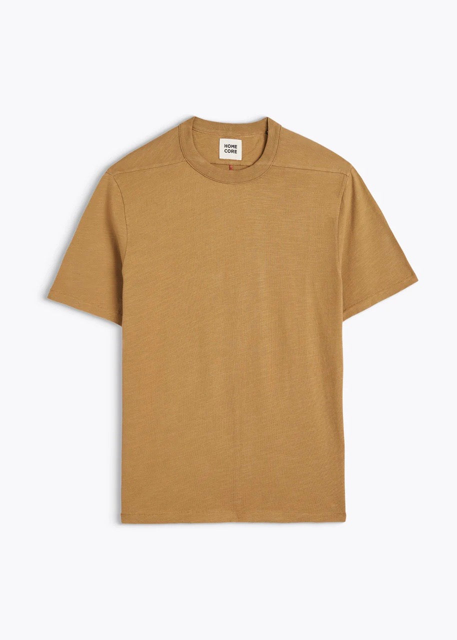 Rodger H T-Shirt — GOLDEN BROWN