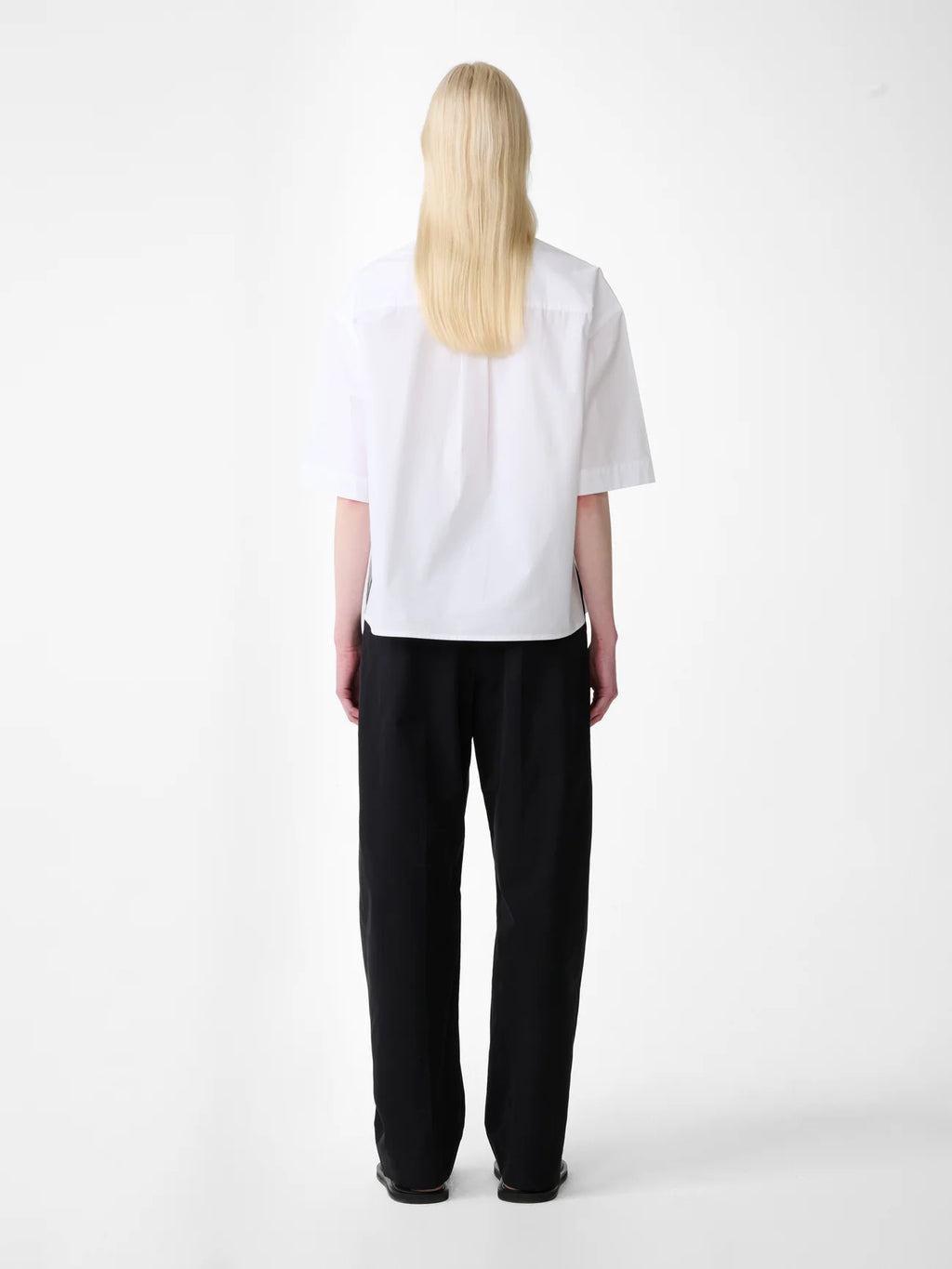 Sperro Cotton Tailored Pant — BLACK