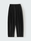 Sperro Cotton Tailored Pant — BLACK