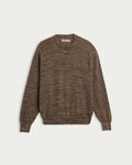Merino Jumper — SPECKLED BROWN