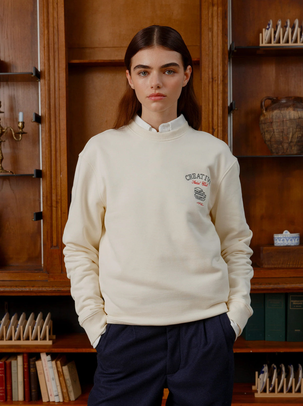 Unisex Patch Club Corduroy Jacket — STRAW (Copy)