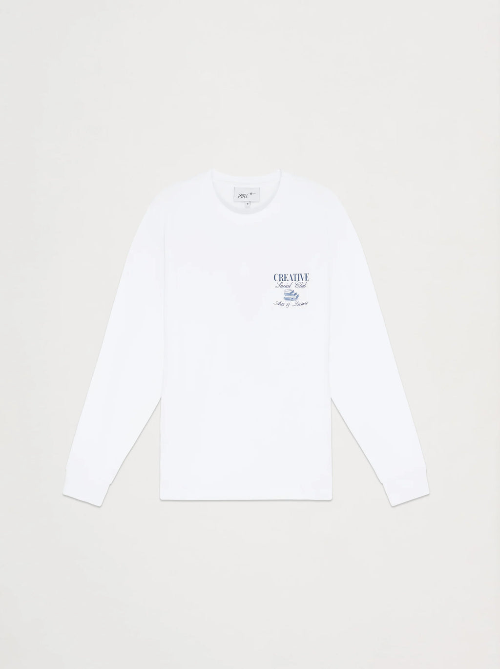 Unisex ARTS & LECTURE Long-Sleeve T-Shirt — WHITE
