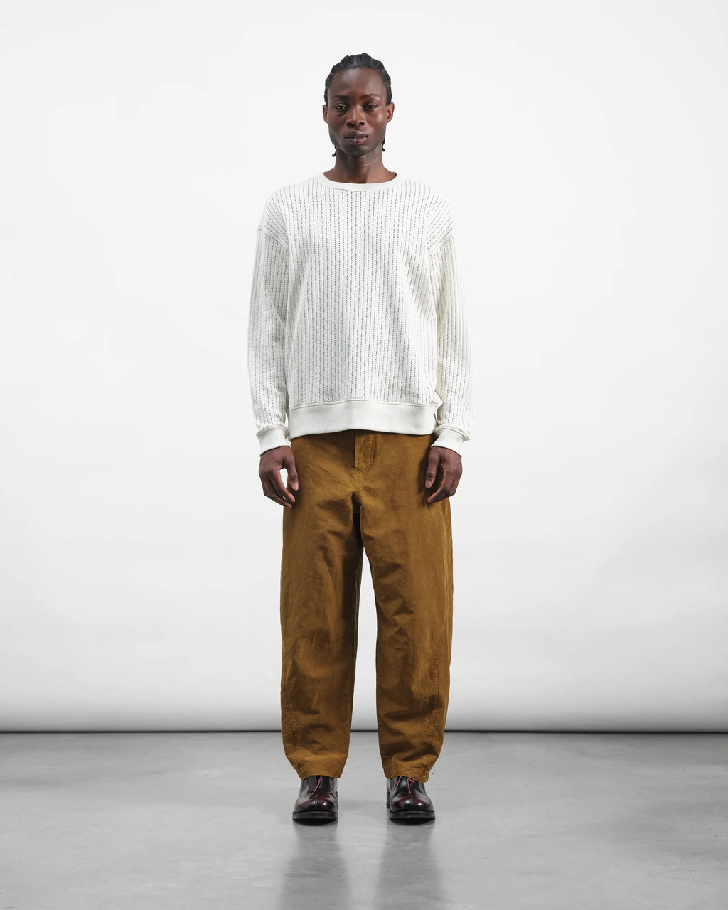 Twisted Seam Jean — ORANGE