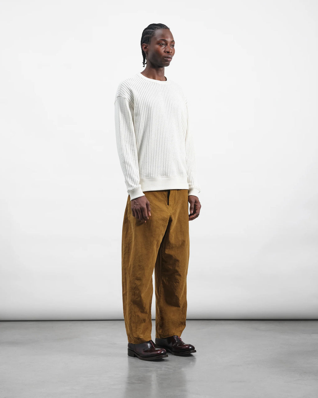 Twisted Seam Jean — ORANGE