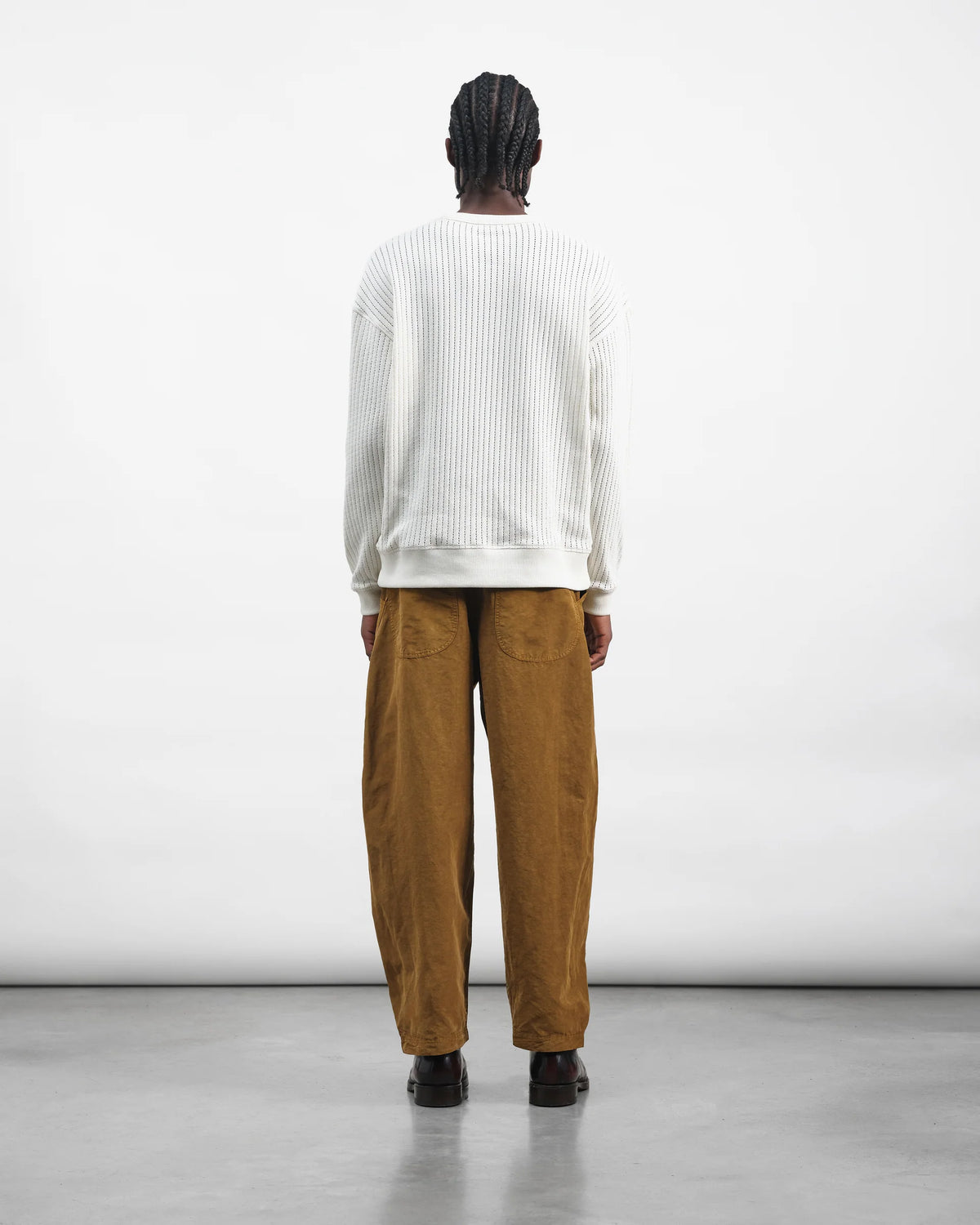 Twisted Seam Jean — ORANGE