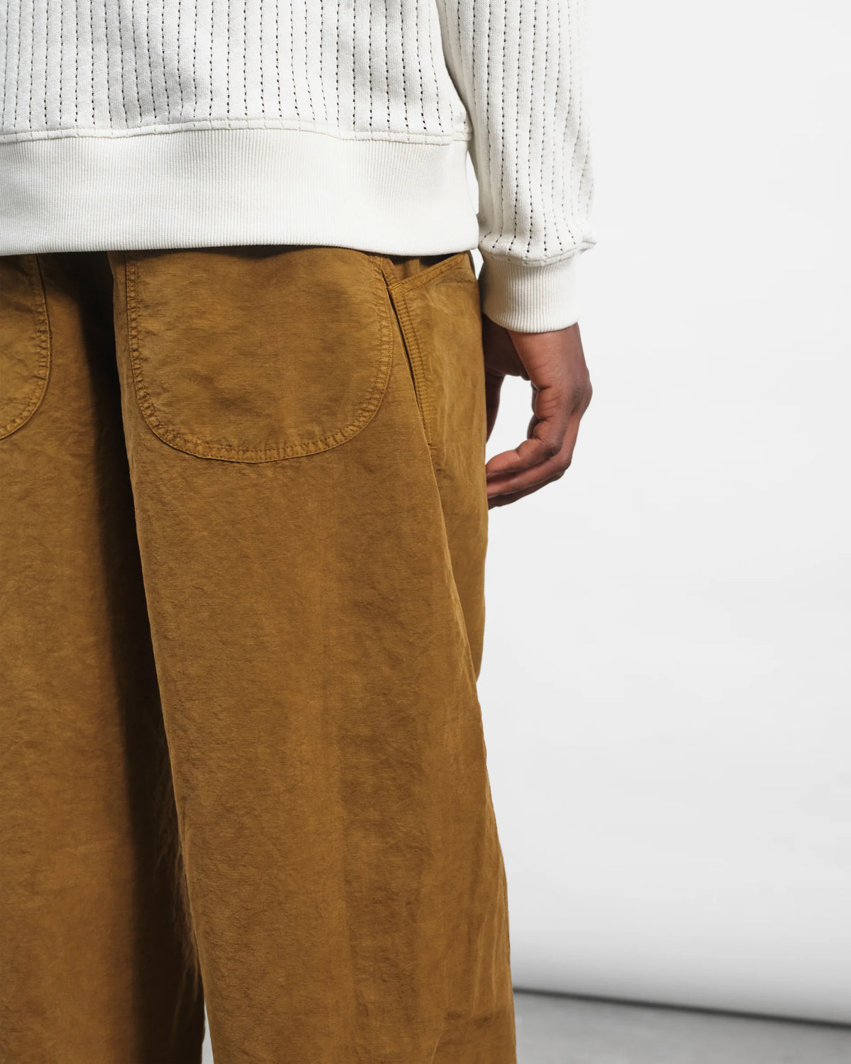 Twisted Seam Jean — ORANGE