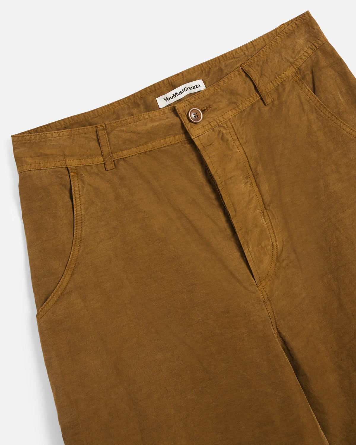 Twisted Seam Jean — ORANGE