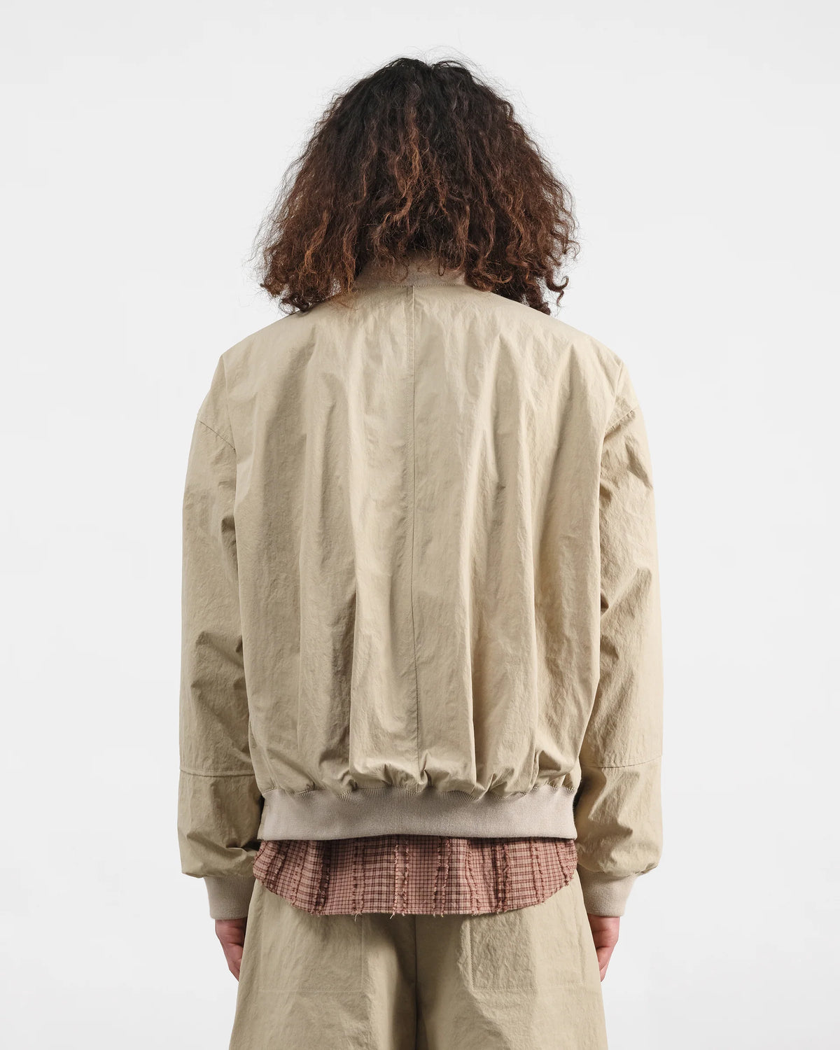 Basement Bomber Jacket — STONE