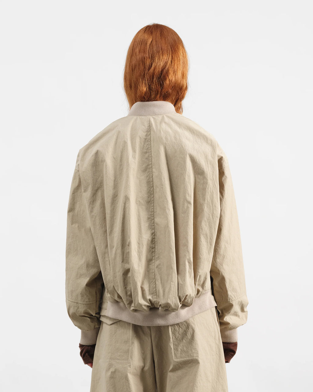 Basement Bomber Jacket — STONE