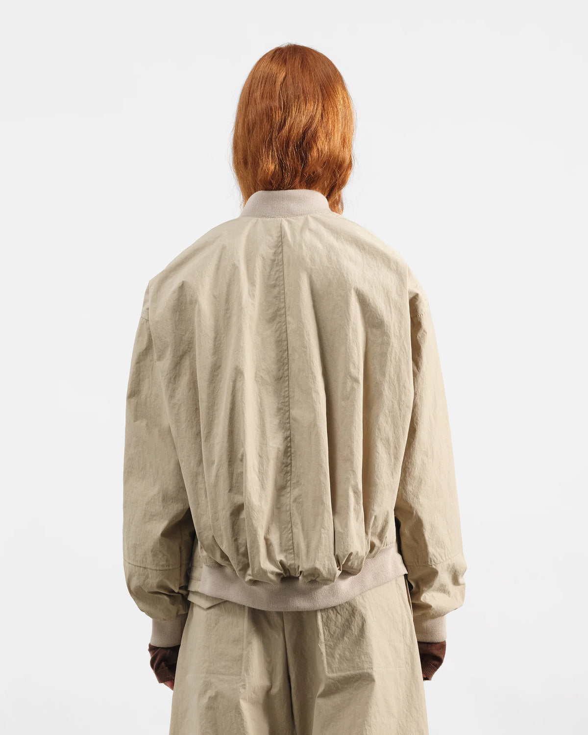 Basement Bomber Jacket — STONE