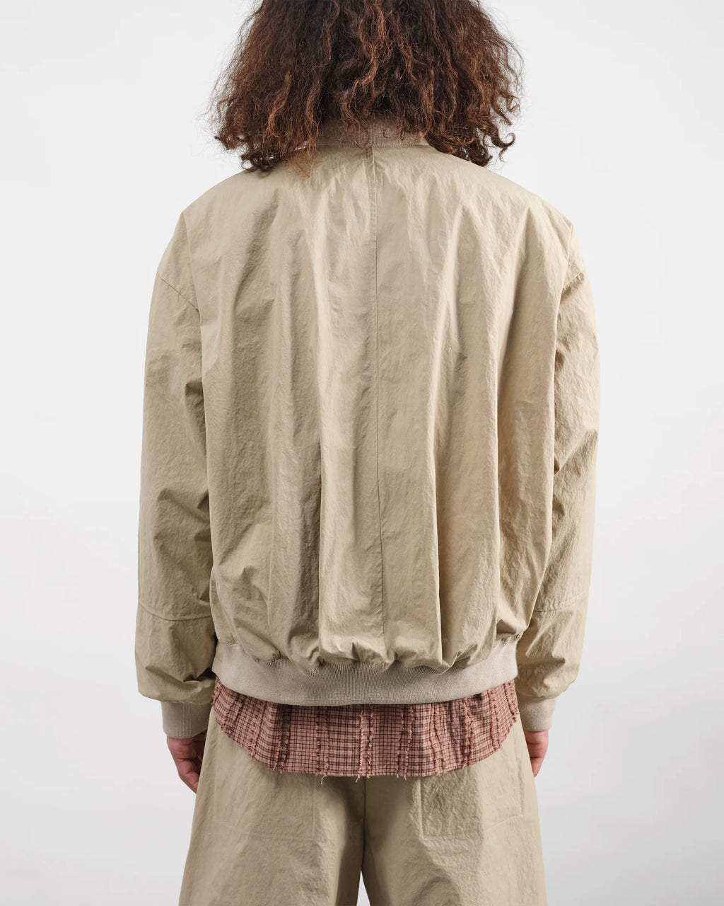 Basement Bomber Jacket — STONE