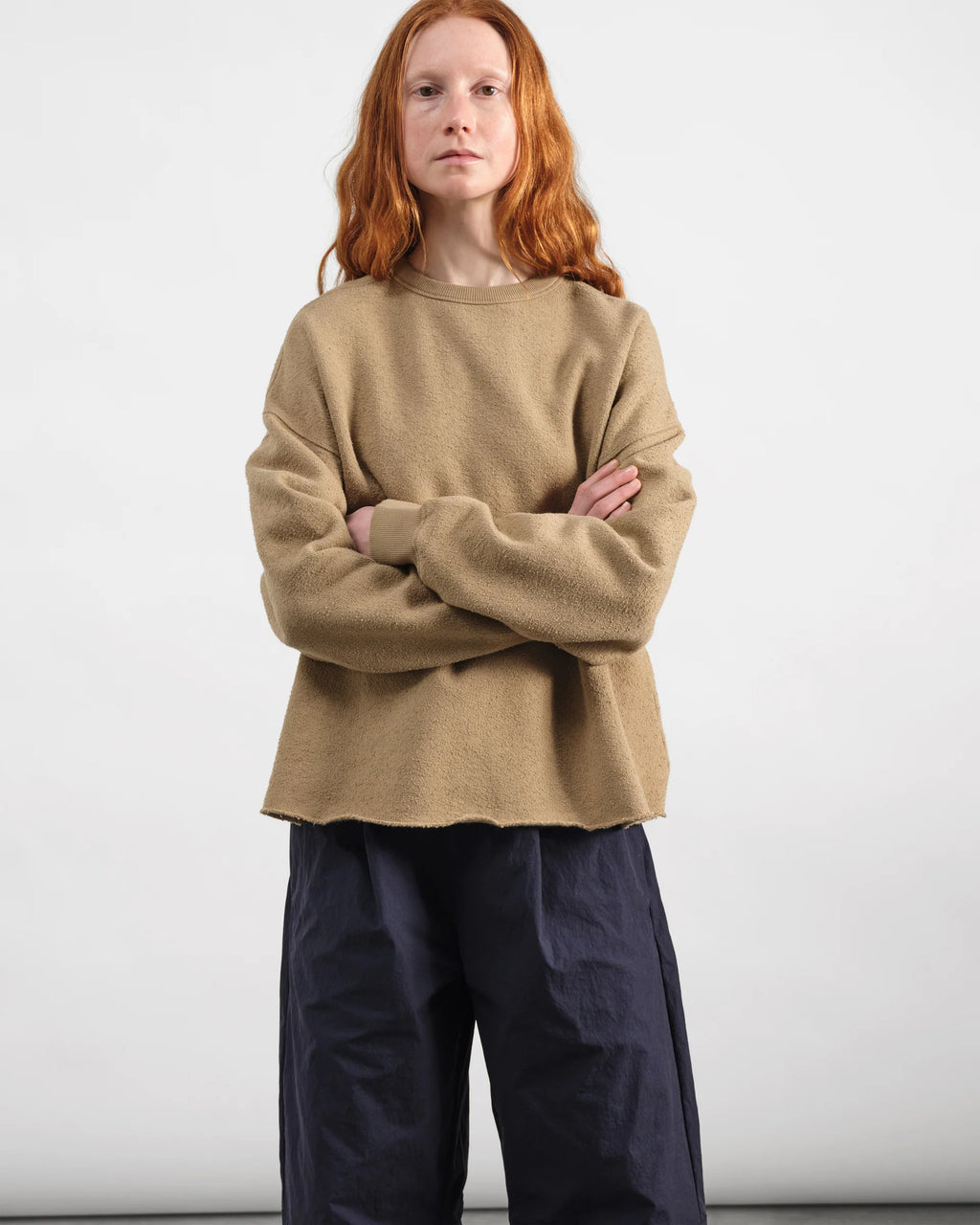 Studio Sweatshirt — TAUPE