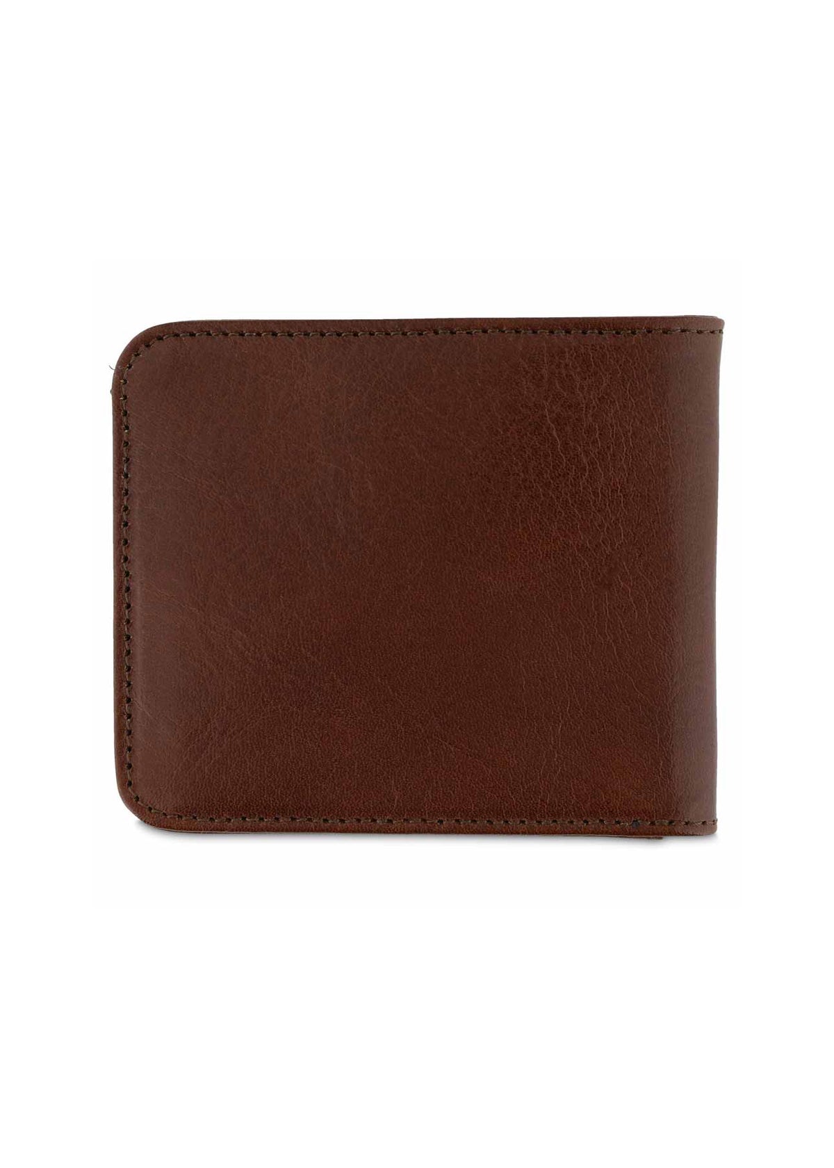 Billfold Leather Wallet — LIGHT BROWN