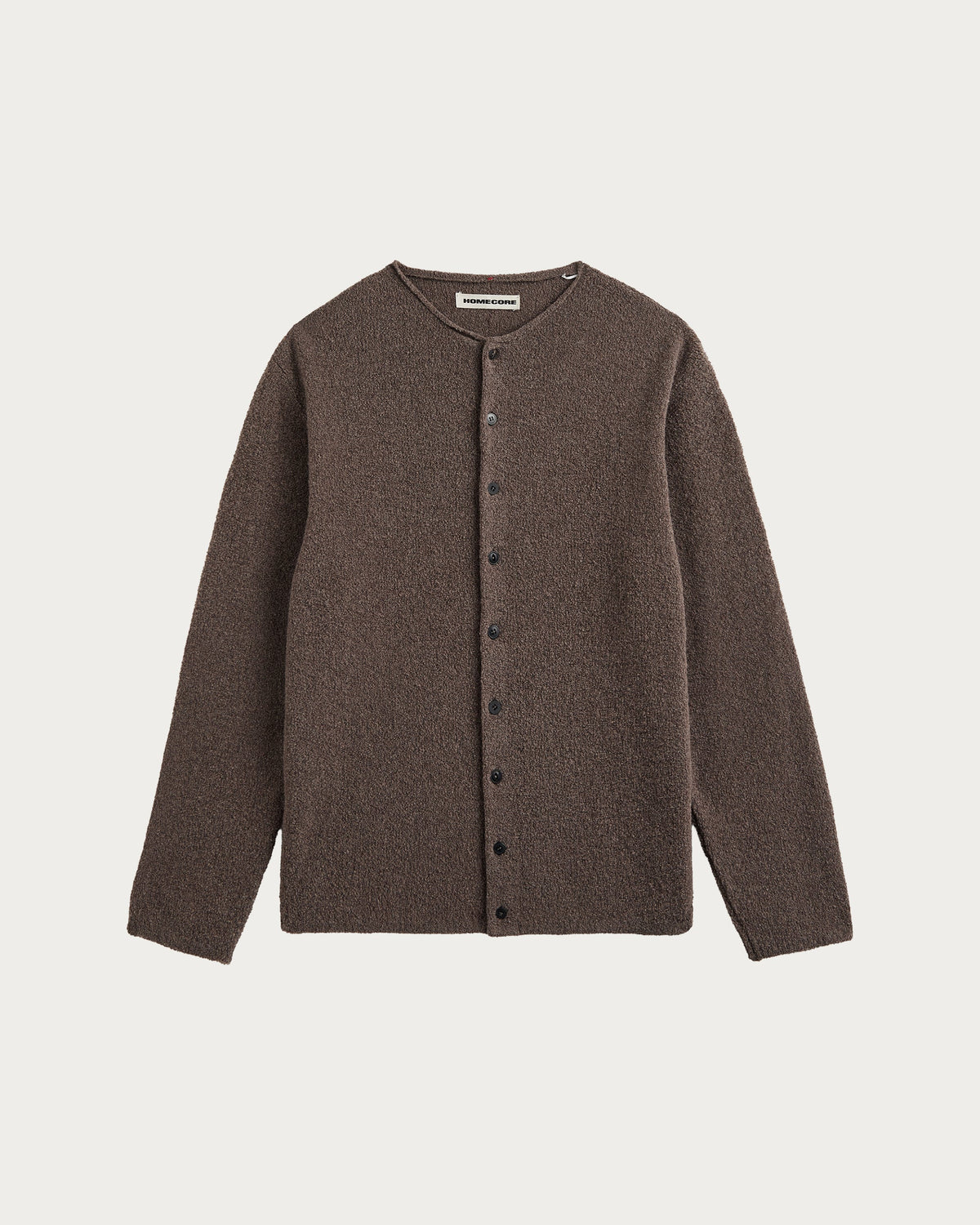 Xavier Cashmere Merino Cardigan — FALCON GREY