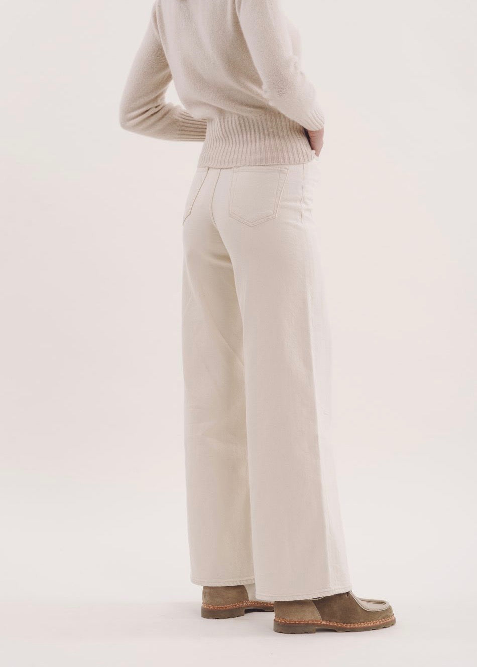 Debbie Trousers — CREAM