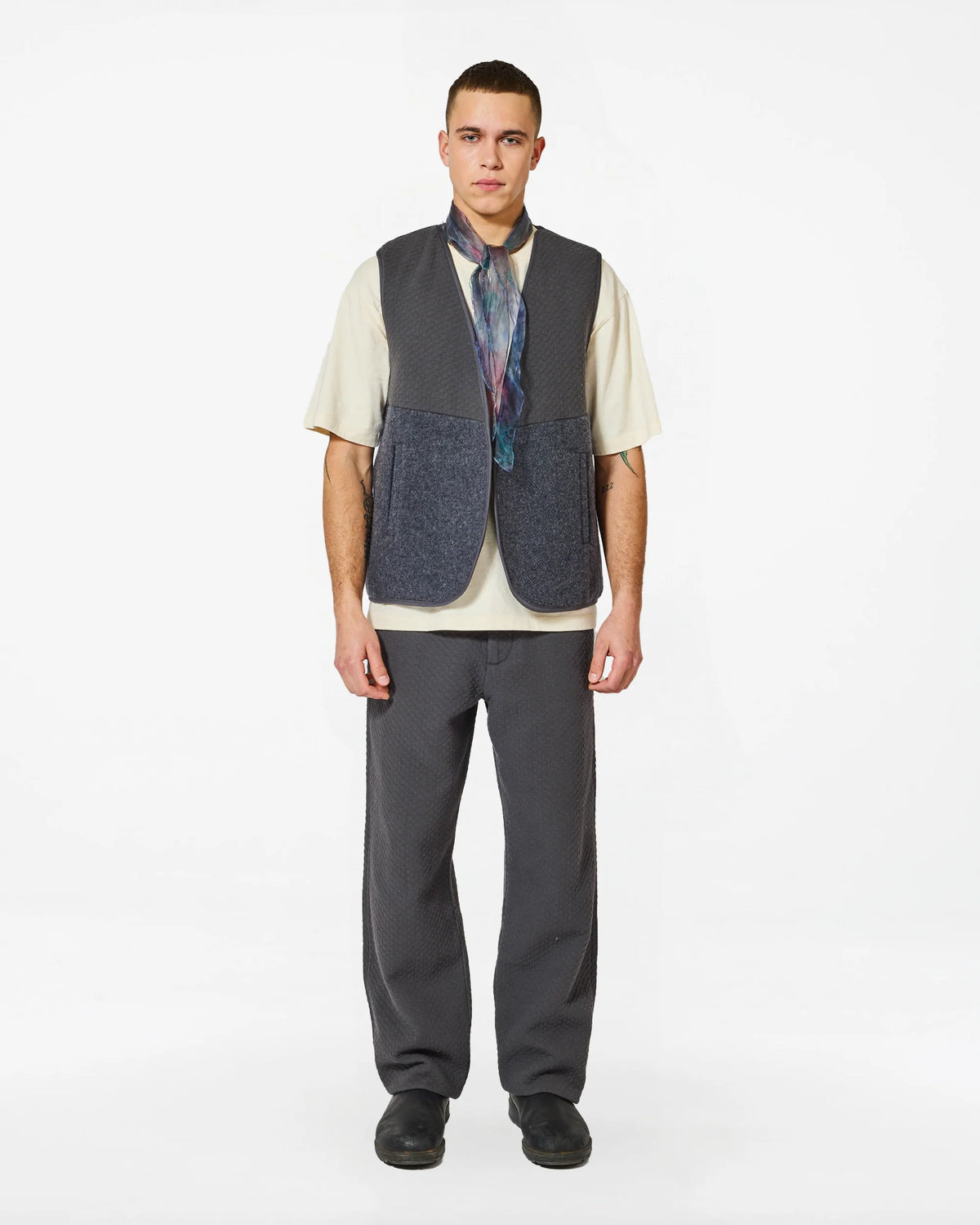 Youssef Woolly Jacket — ANTHRACITE