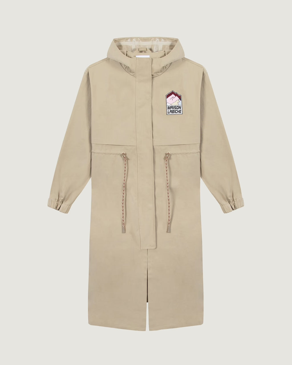 'Patch Mountain' water-repellent niox parka — CLAY