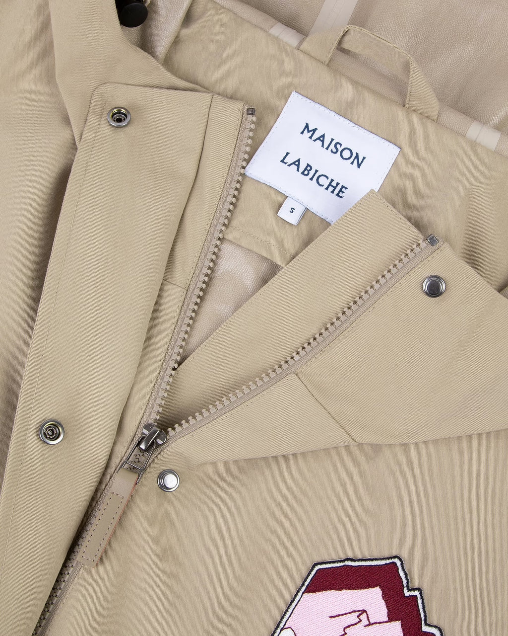'Patch Mountain' water-repellent niox parka — CLAY
