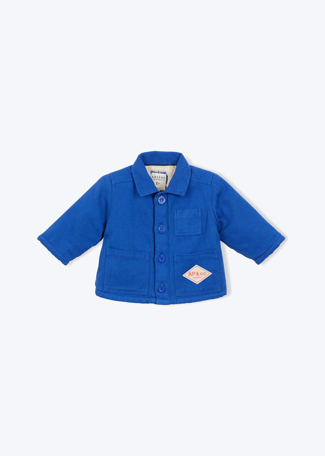 Arsène Fur Jacket  — COBALT