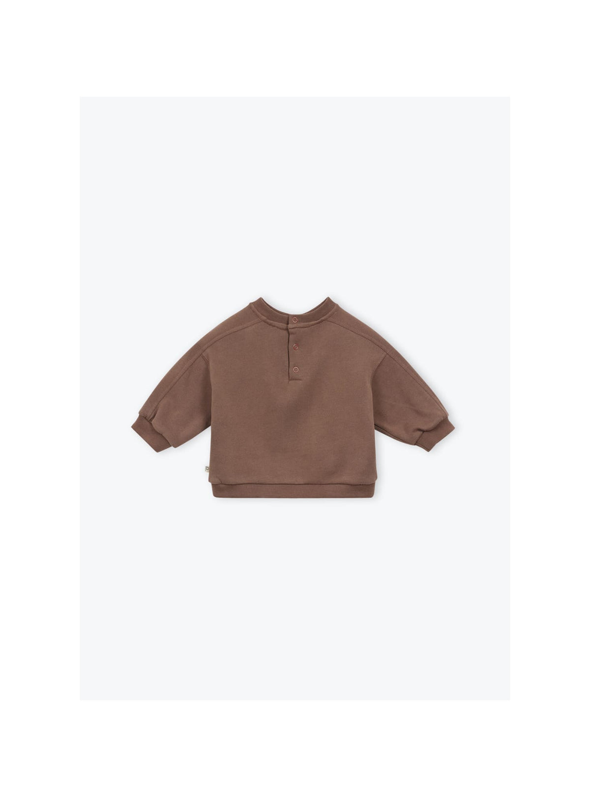 Gibson Baby Sweatshirt Squirrel BIO — MARRON GLACE