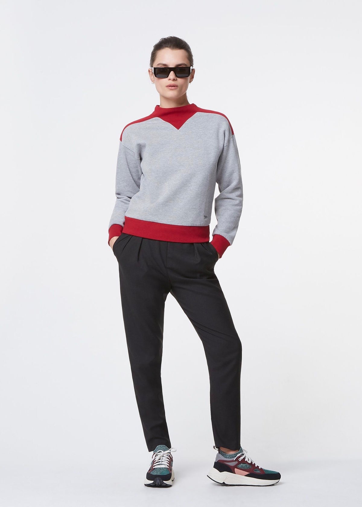 Virgin Wool Jena Pants — BLACK
