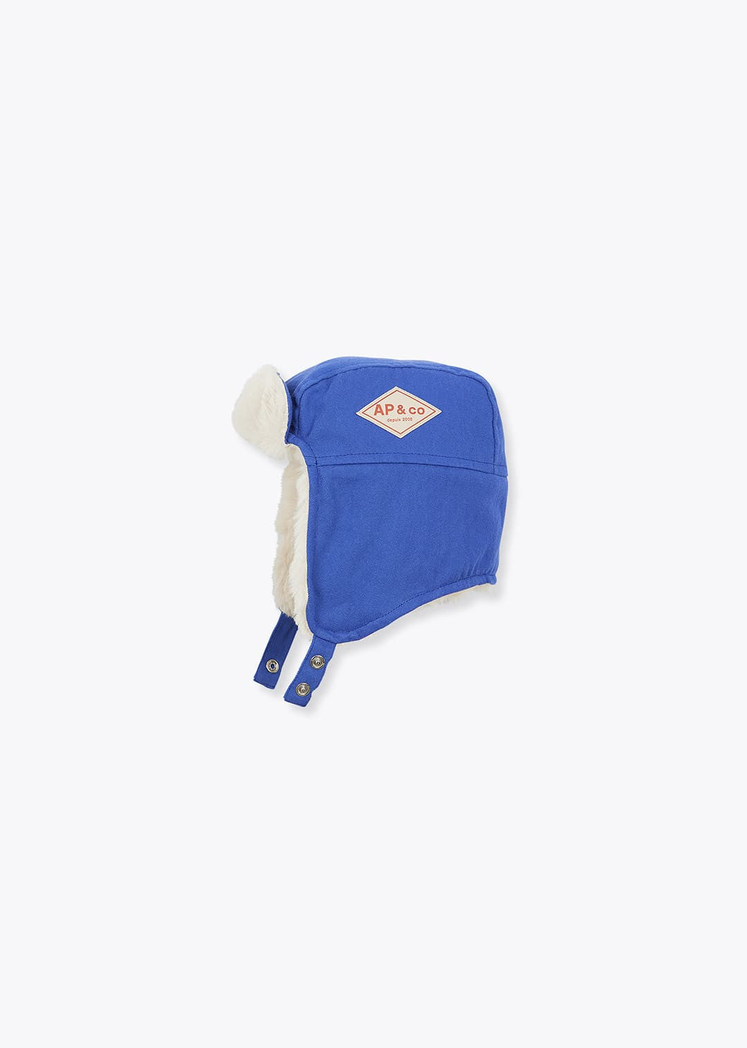 Chapka Twill Fourrure - COBALT
