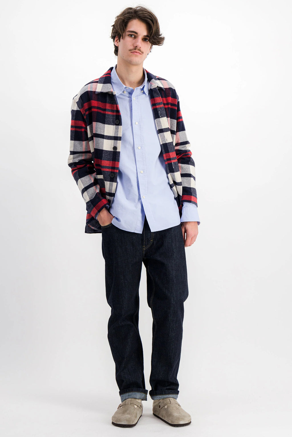 Dean Denim Jeans Pants — NAVY